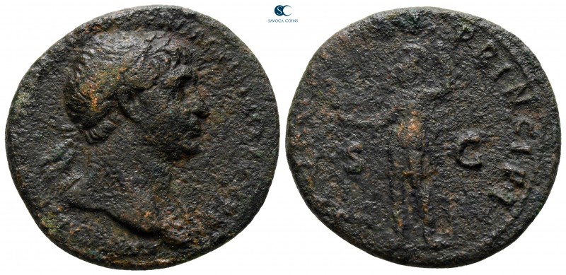 Trajan AD 98-117. Rome
As Æ

27 mm., 10,23 g.



nearly very fine