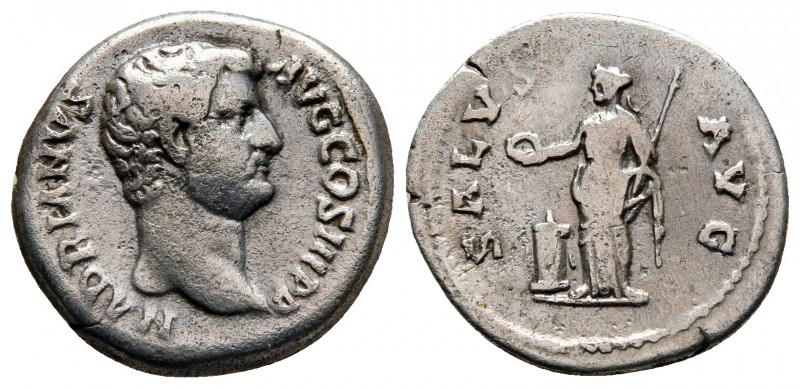 Hadrian AD 117-138. Rome
Denarius AR

17 mm., 2,88 g.



very fine