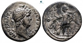 Hadrian AD 117-138. Uncertain eastern mint. Denarius AR