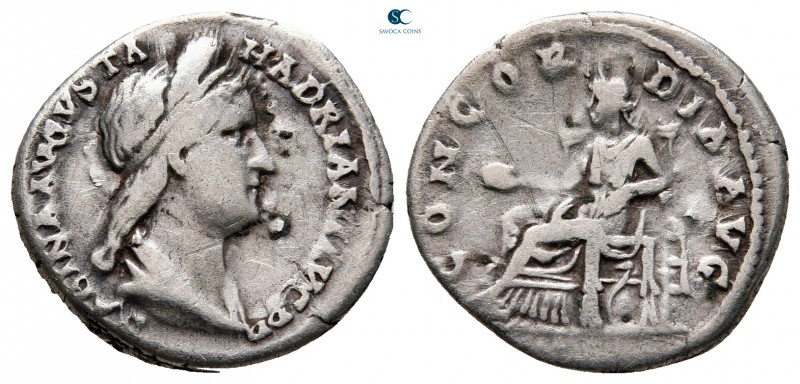 Sabina. Augusta AD 128-137. Rome
Denarius AR

17 mm., 3,03 g.



nearly v...