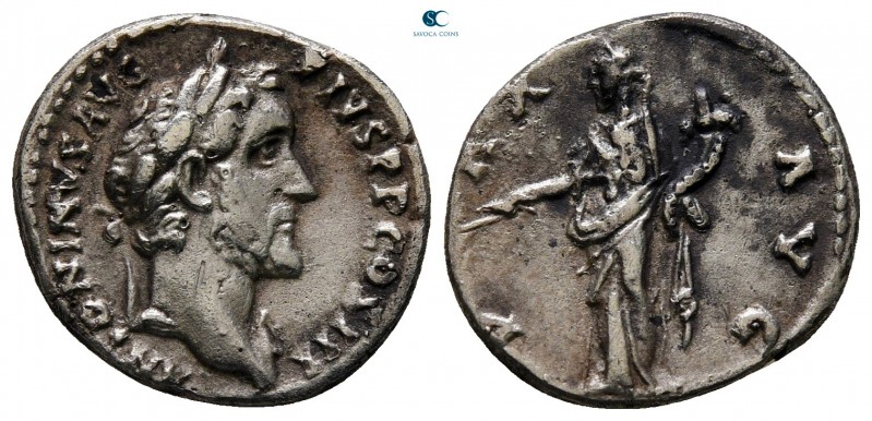 Antoninus Pius AD 138-161. Rome
Denarius AR

16 mm., 2,31 g.



very fine