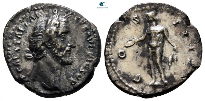 Antoninus Pius AD 138-161. Rome
Denarius AR

18 mm., 3,02 g.



very fine
