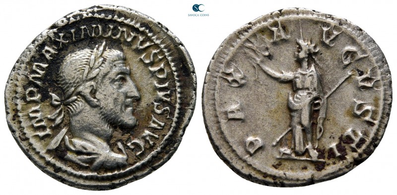 Maximinus I Thrax AD 235-238. Rome
Denarius AR

22 mm., 2,62 g.



very f...