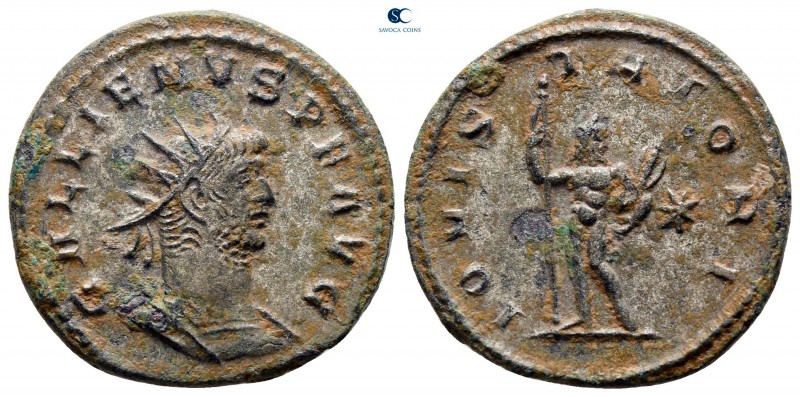 Gallienus AD 253-268. Antioch
Billon Antoninianus

22 mm., 3,62 g.



ver...