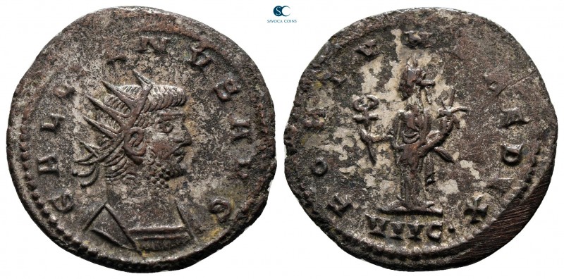 Gallienus AD 253-268. Antioch
Antoninianus Æ silvered

20 mm., 3,16 g.


...