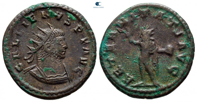 Gallienus AD 253-268. Rome
Antoninianus Æ

21 mm., 4,30 g.



very fine