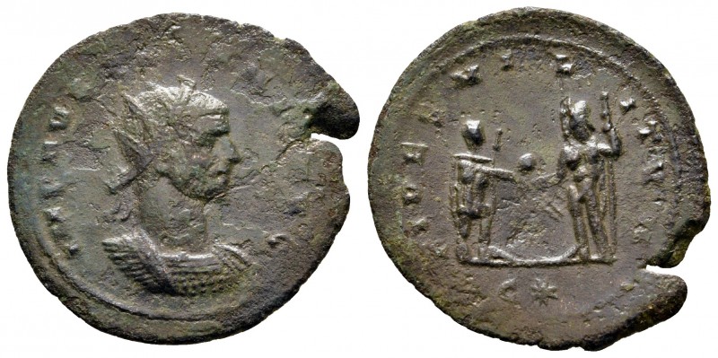 Aurelian AD 270-275. Cyzicus
Antoninianus Æ

27 mm., 2,46 g.



nearly ve...