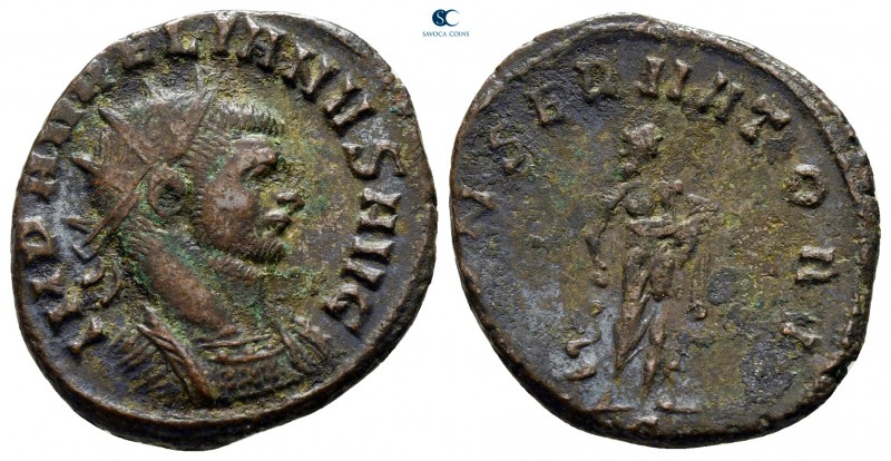 Aurelian AD 270-275. Serdica
Antoninianus Æ

22 mm., 3,41 g.



very fine...