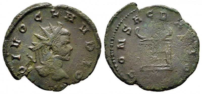 Divus Claudius II (Gothicus) AD 270. Cyzicus
Antoninianus Æ

21 mm., 1,92 g....