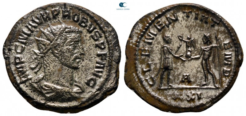 Probus AD 276-282. Antioch
Antoninianus Æ silvered

23 mm., 3,56 g.



ve...