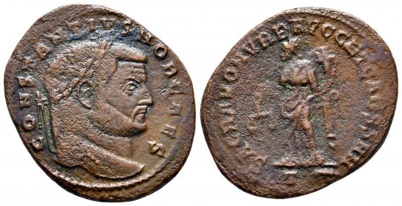 Constantius I Chlorus, as Caesar AD 293-305. Ticinum
Follis Æ

30 mm., 7,80 g...