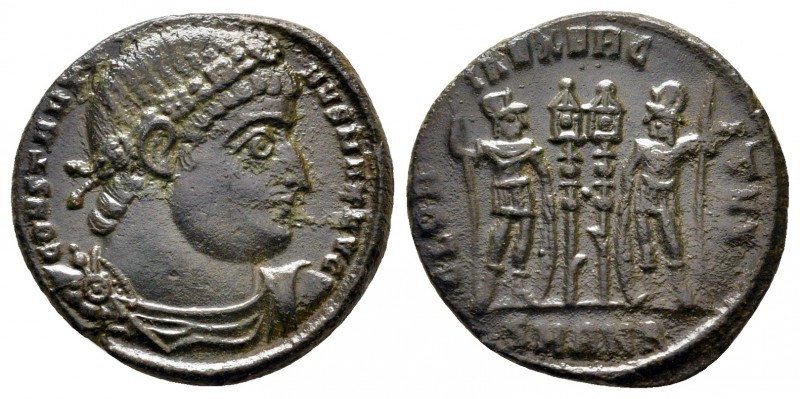 Constantine I the Great AD 306-337. Antioch
Follis Æ

17 mm., 2,44 g.



...