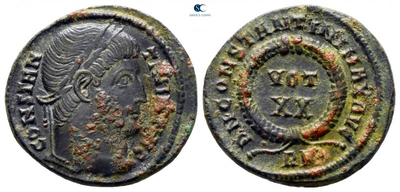 Constantine I the Great AD 306-337. Rome
Follis Æ

20 mm., 2,98 g.



ver...