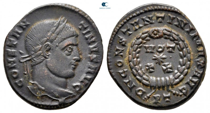 Constantine I the Great AD 306-337. Ticinum
Follis Æ

18 mm., 3,07 g.



...