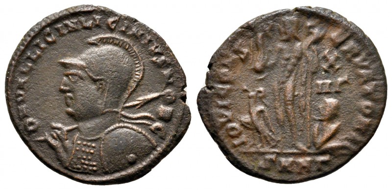 Licinius II, as Caesar AD 317-324. Heraclea
Follis Æ

20 mm., 3,01 g.



...