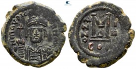 Maurice Tiberius AD 582-602. Constantinople. Follis Æ