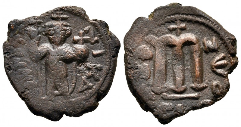 Constans II AD 641-668. Constantinople
Follis Æ

23 mm., 6,10 g.



very ...