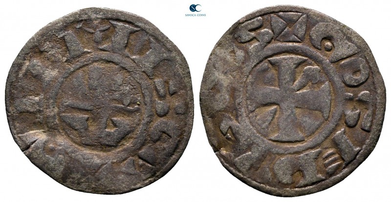 Foulques IV AD 1067-1109. Anjou
Denier BI

18 mm., 0,79 g.



nearly very...