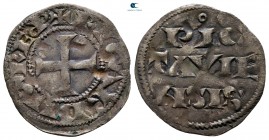 Richard I AD 1189-1199. Anglo-Gallic. Poitou. Denaro AR