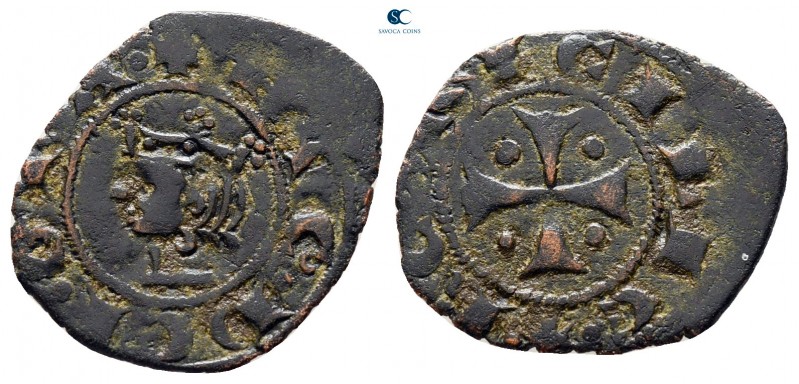 Giacomo d'Aragona AD 1285-1296. Messina
Denaro BI

17 mm., 0,71 g.



ver...