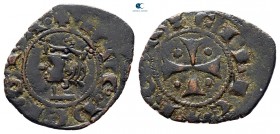 Giacomo d'Aragona AD 1285-1296. Messina. Denaro BI