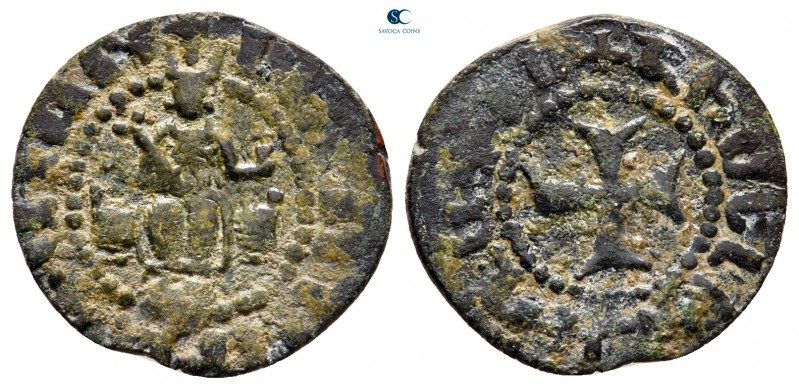 Levon IV AD 1320-1342. Royal
Pogh Æ

18 mm., 1,42 g.



very fine
