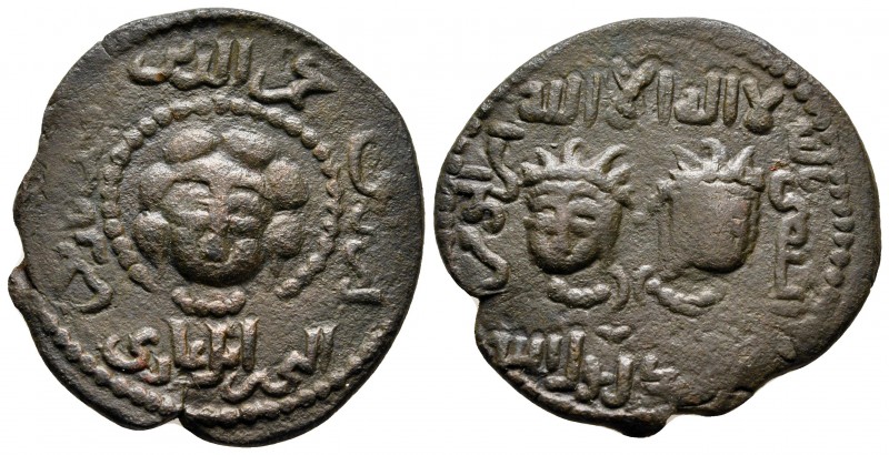 Najm al-Din Alpi AD 1152-1176. Mardin mint
Dirhem Æ

29 mm., 9,63 g.



v...