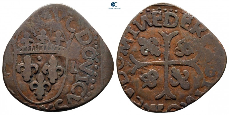 France. Louis XIII AD 1610-1643.
Quinzain

23 mm., 2,79 g.



nearly very...