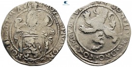 Netherlands. Utrecht.  AD 1644. Half Lion Dollar or Leeuwendaalder AR