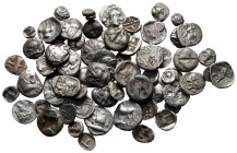 Lot of ca. 69 greek silver fractions / SOLD AS SEEN, NO RETURN!very fine