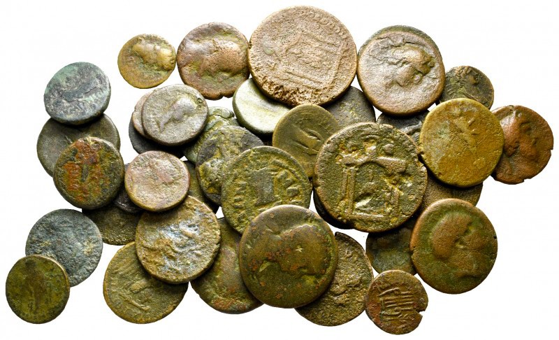 Lot of ca. 39 roman provincial bronze coins / SOLD AS SEEN, NO RETURN! 

fine