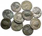 Lot of ca. 10 roman bronze coins / SOLD AS SEEN, NO RETURN!
very fine