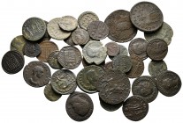 Lot of ca. 40 roman bronze coins / SOLD AS SEEN, NO RETURN!nearly very fine