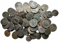 Lot of ca. 79 roman bronze coins / SOLD AS SEEN, NO RETURN!very fine