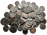 Lot of ca. 83 roman bronze coins / SOLD AS SEEN, NO RETURN!very fine