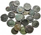 Lot of ca. 26 late roman bronze coins / SOLD AS SEEN, NO RETURN!very fine