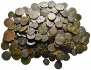 Lot of ca. 200 late roman bronze coins / SOLD AS SEEN, NO RETURN!nearly very fine