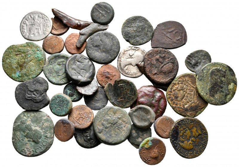 Lot of ca. 39 ancient coins / SOLD AS SEEN, NO RETURN!

nearly very fine