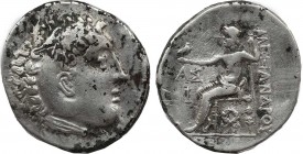 KINGS OF MACEDON. Alexander III 'the Great' (336-323 BC). Fourre Tetradrachm. Odessos.
Obv: Head of Herakles right, wearing lion's skin.
Rev: AΛEΞAN...