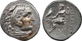 KINGS OF MACEDON. Antigonos I Monophthalmos. As Strategos of Asia ( 320-306/5 BC). AR Drachm. In the name and types of Alexander III of Macedon. Magne...