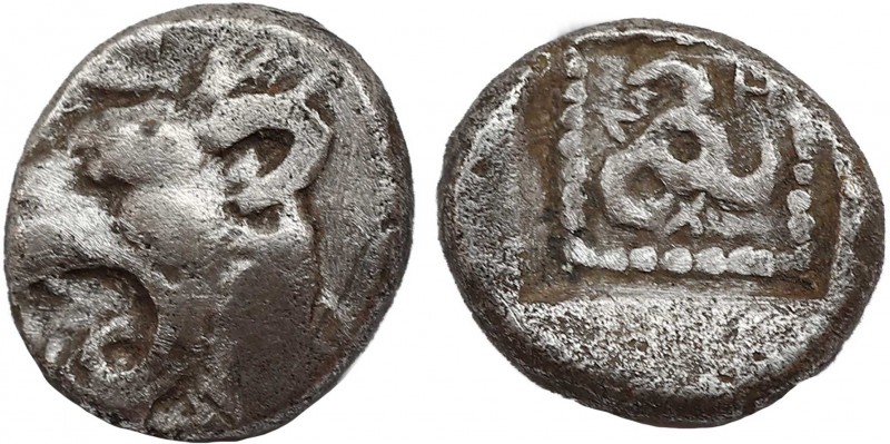 DYNASTS OF LYCIA. Trbbenimi. (Circa 390-375 BC). AR Obol. Limyra mint. Obv: Head...