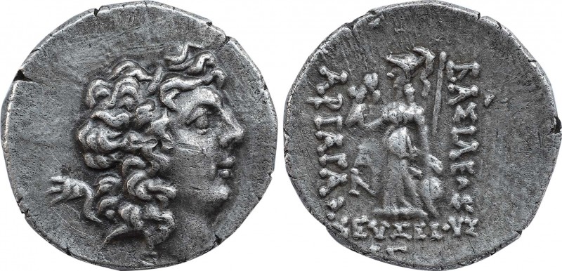 KINGS OF CAPPADOCIA. Ariarathes IX Eusebes Philopator (Circa 100-85 BC). Drachm....