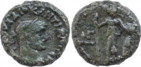 Diocletian (284-305). Egypt, Alexandria. BI Tetradrachm.year 7 (290/1).Obv: Laureate head Rev: Zeus standing facing. l. Köln 3250; Dattari 5776; Milne...