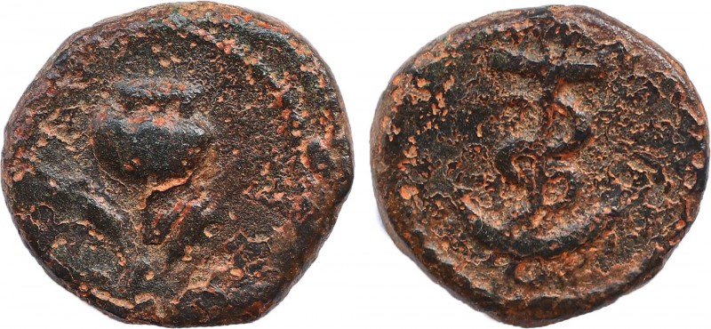 PHRYGIA. Ankyra. Autonomous issues, 1st - 2nd century AD. Obv: Poppy between two...