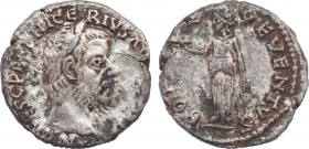 Pescennius Niger. 193-194. Denarius. Antioch. Obv: IMP CAES C PESC NIGER [IVS AVG COS] II. Laureate head of Pescennius Niger to right. Rev: BONI EVENT...
