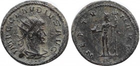 CLAUDIUS II GOTHICUS (268-270). Antoninianus. Antioch.
Obv: IMP C CLAVDIVS AVG.
Radiate, draped and cuirassed bust right.
Rev: NEPTVN AVG.
Neprune sta...