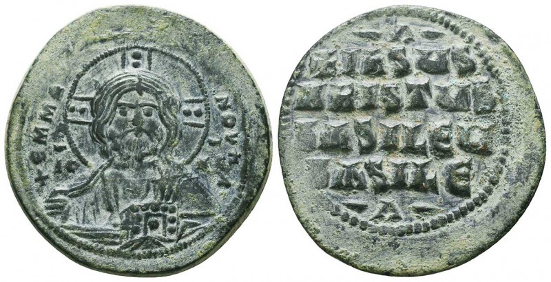 ANONYMOUS FOLLES. Class A2. Attributed to Basil II & Constantine VIII (976-1025)...