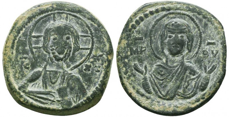 ANONYMOUS FOLLES. Class G. Attributed to Romanus IV (1068-1071). Constantinople....