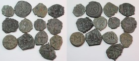 13 Byzantine Coins.