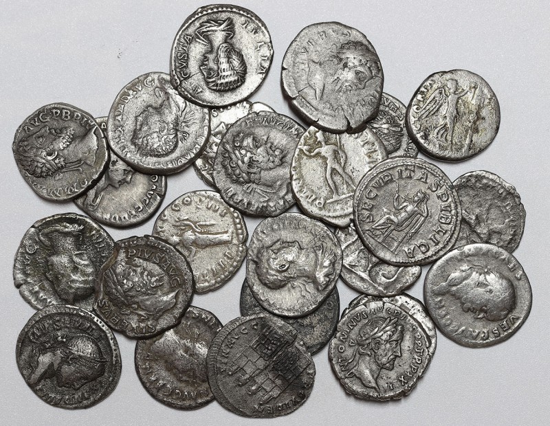 24 Roman Denarius Lots.